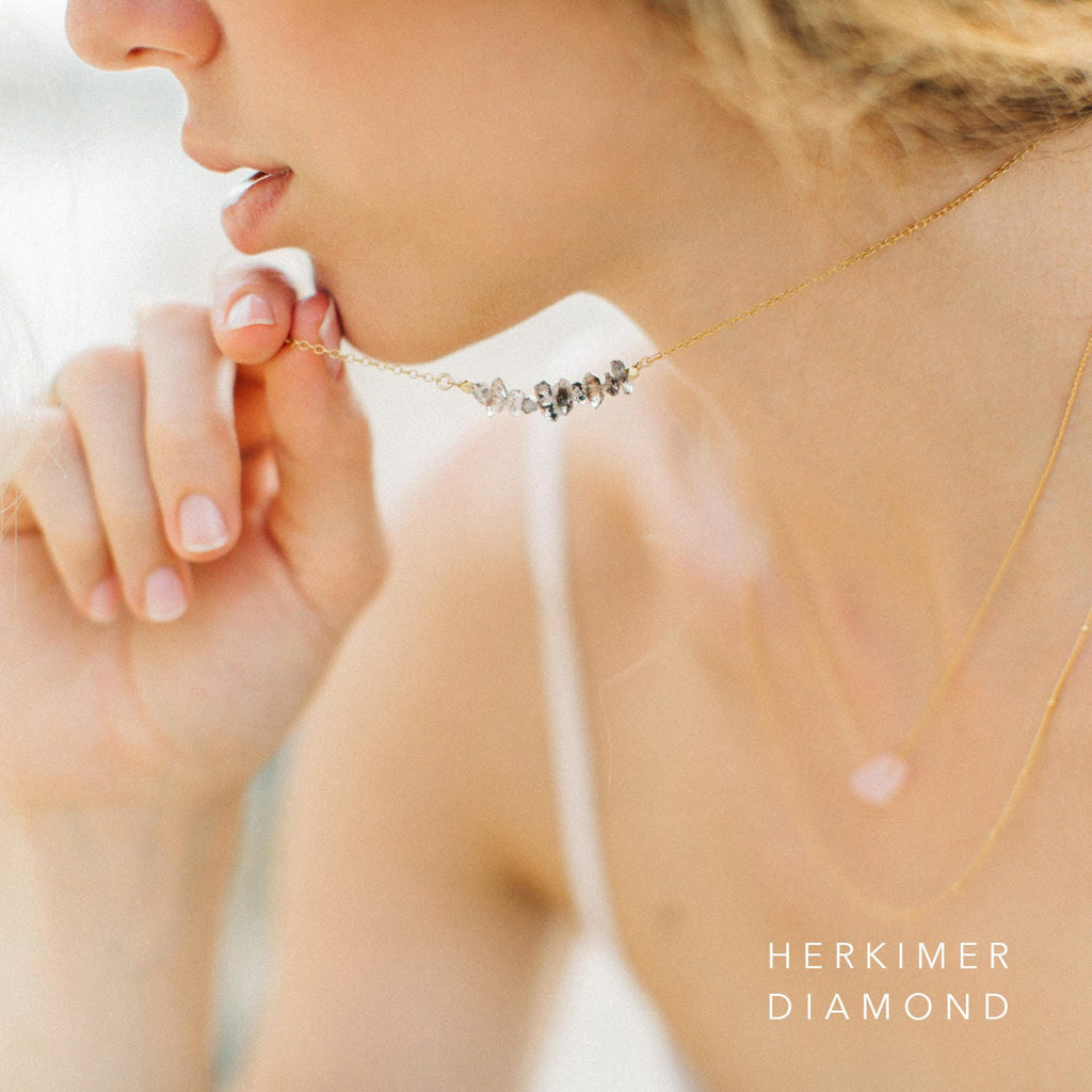 Simple Morganite Necklace, Rainbow Aquamarine, Unicorn Jewelry, Pastel Stones, Everyday Choker, Festival Jewelry, Summer Wedding, NK-RB