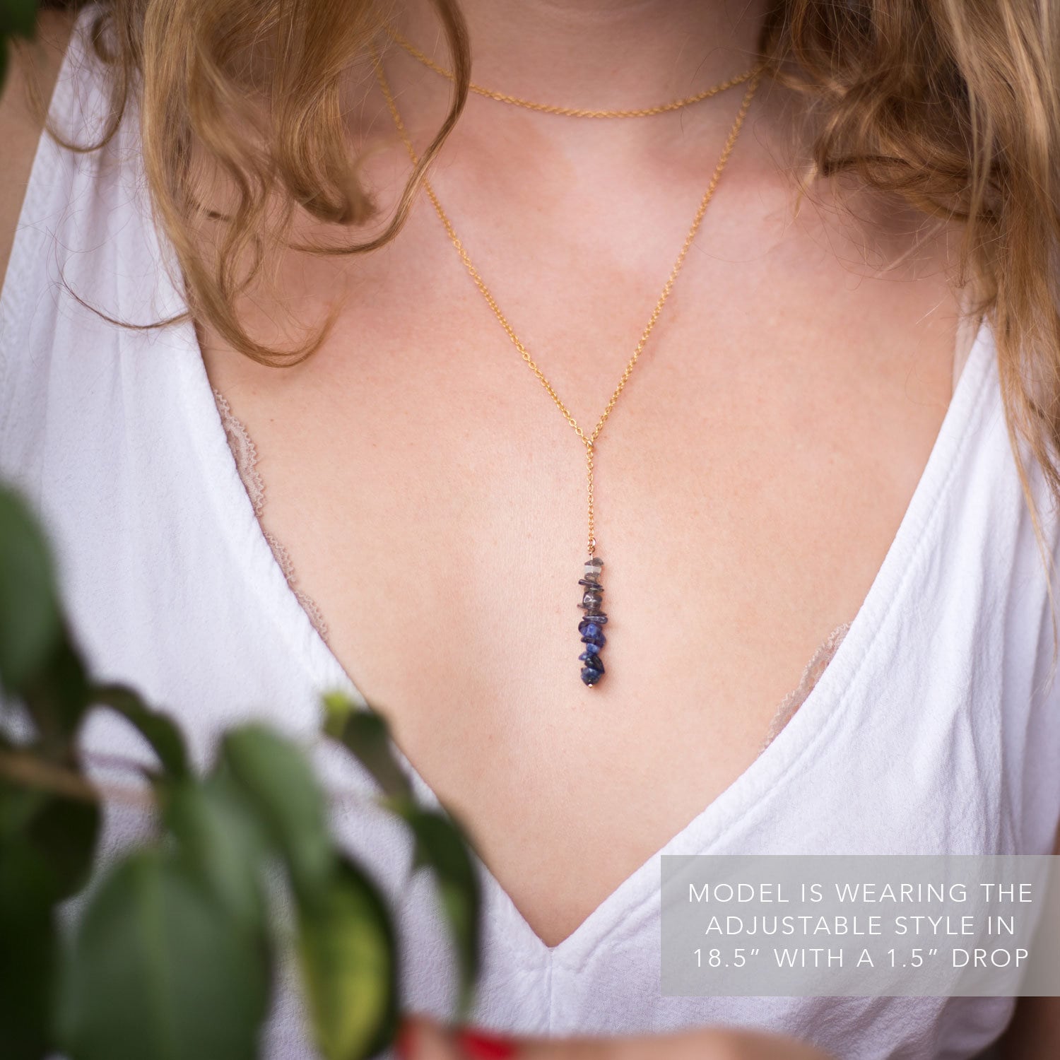 Sacral Chakra Necklace, Stone Meaning Card Gift, Summer Jewelry, Layering Necklace, Sunstone Jewelry, Raw Citrine, Meditation Lariat
