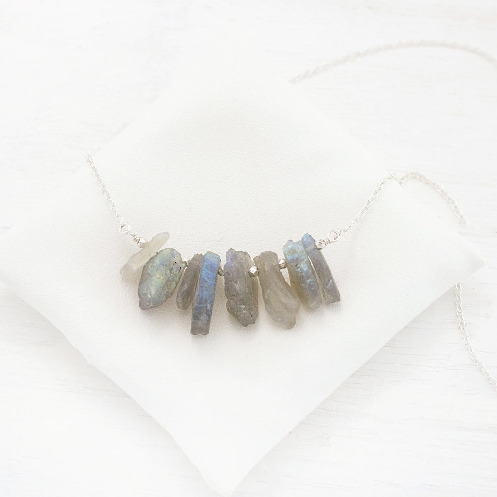 Crystal Birthstone Necklaces, Statement Necklace, Gold Citrine Necklace, Raw Amethyst, Dainty Gold and Silver Chains, Gemstone Bar, Birthday