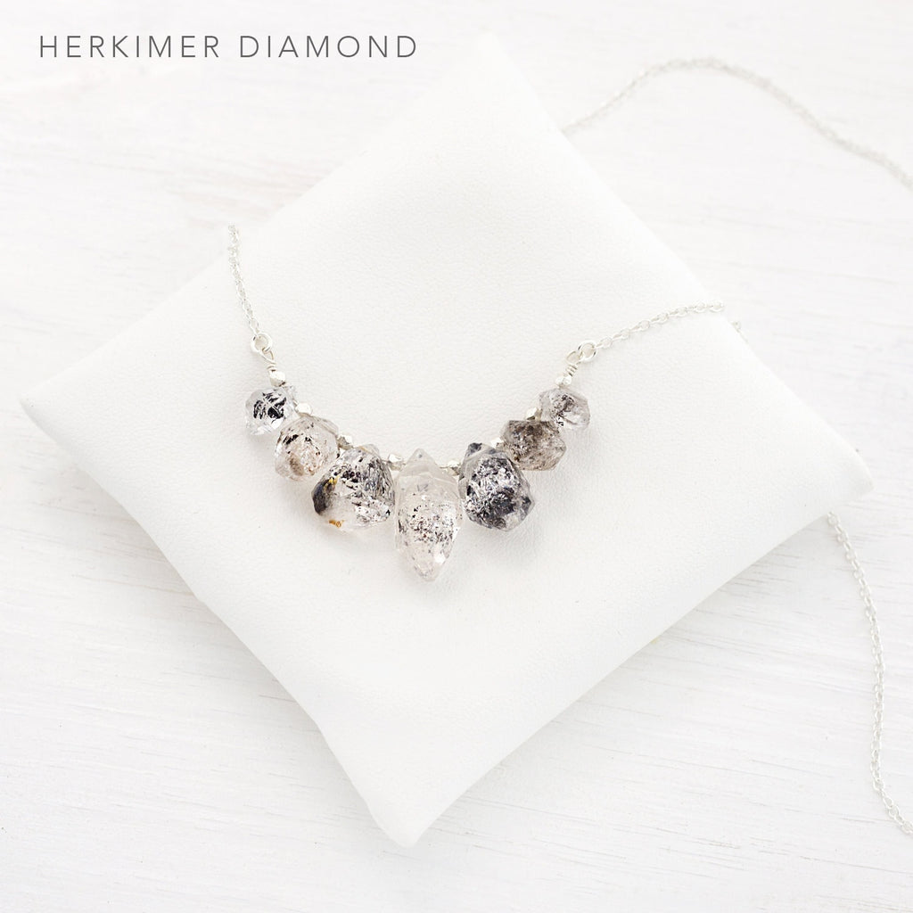Crystal Birthstone Necklaces, Statement Necklace, Gold Citrine Necklace, Raw Amethyst, Dainty Gold and Silver Chains, Gemstone Bar, Birthday
