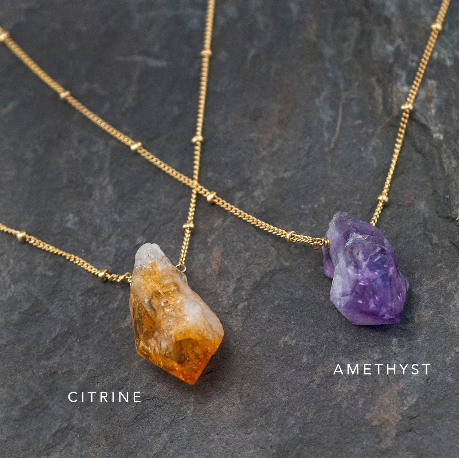 Celestial Opalite Necklace, October Birthstone Necklace, Gift for Libra, Rough Stone Choker, Dainty Chain Necklace, Valentine's Gift, NK-ST