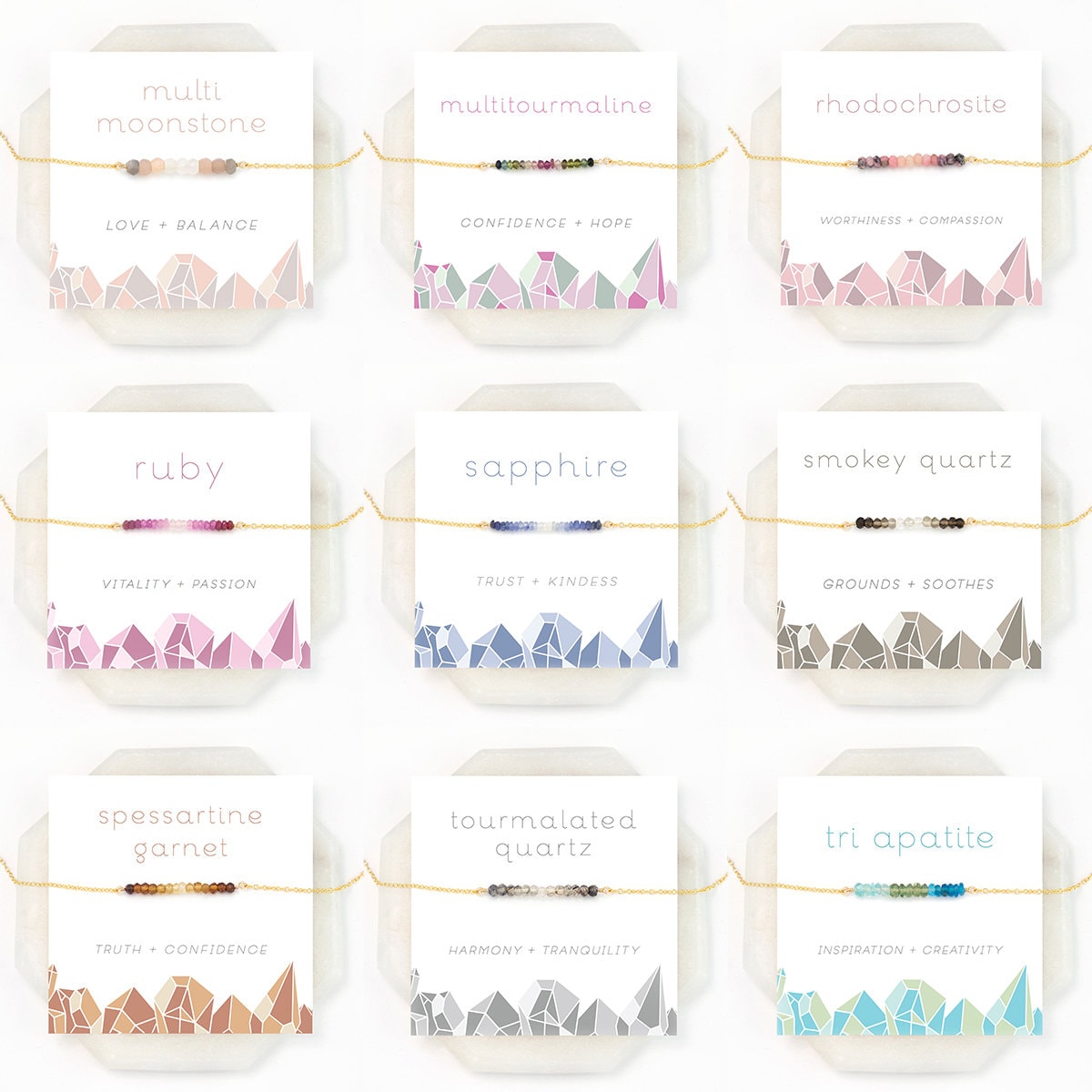 Natural Emerald Necklace, Hope Necklace, Ombre Gemstone Bar Choker, Inspirational May Birthstone Gift Card, Gold Rose Silver Chains