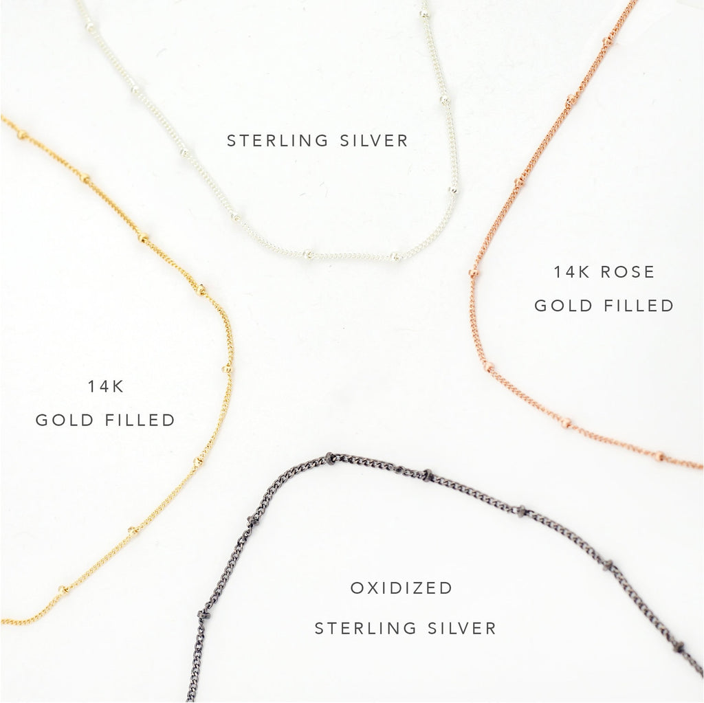 Natural Emerald Necklace, Raw Stone Necklace, Gold Satellite Chain, Rough Gemstone Nugget, Layering Necklace, May Birthstone Gift, NK-ST