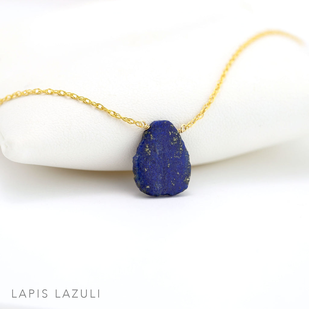 Raw Emerald Slice Necklace, May Birthstone Gift, Dainty Gold Filled Chain, Genuine Gemstone Pendant, Boho Layering Necklace, Minimalist Gift