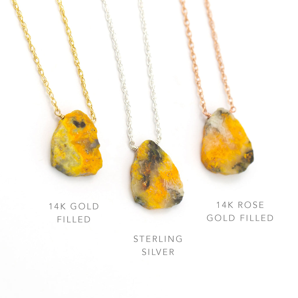 Raw Emerald Slice Necklace, May Birthstone Gift, Dainty Gold Filled Chain, Genuine Gemstone Pendant, Boho Layering Necklace, Minimalist Gift