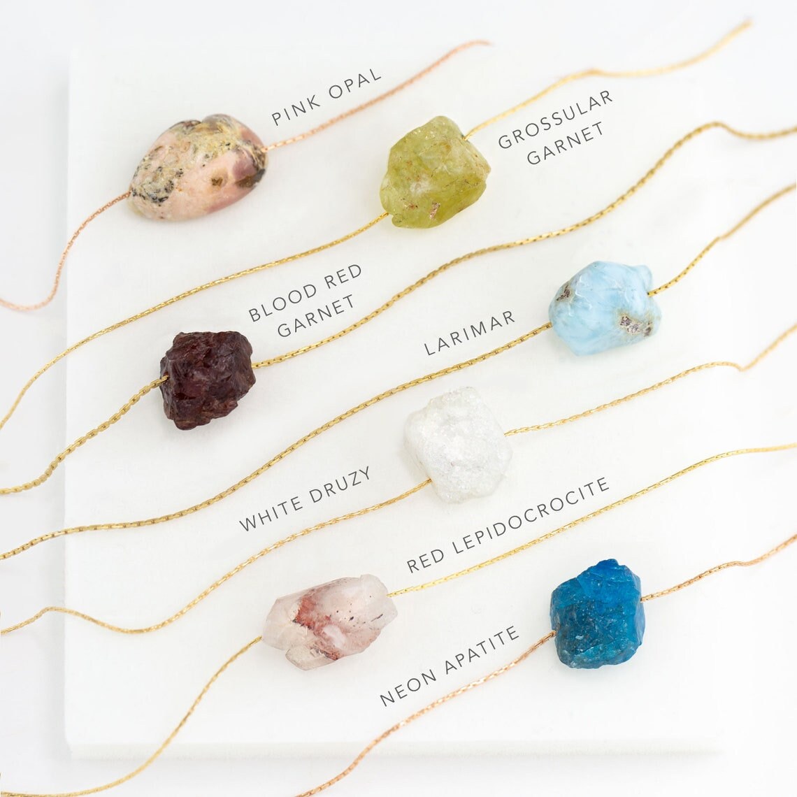 Raw Peridot Crystal Necklace, Rough Stone Necklace, Layering Necklace, Dainty Stone Pendant, Crystal Gifts, Summer Jewelry, Peridot Jewelry