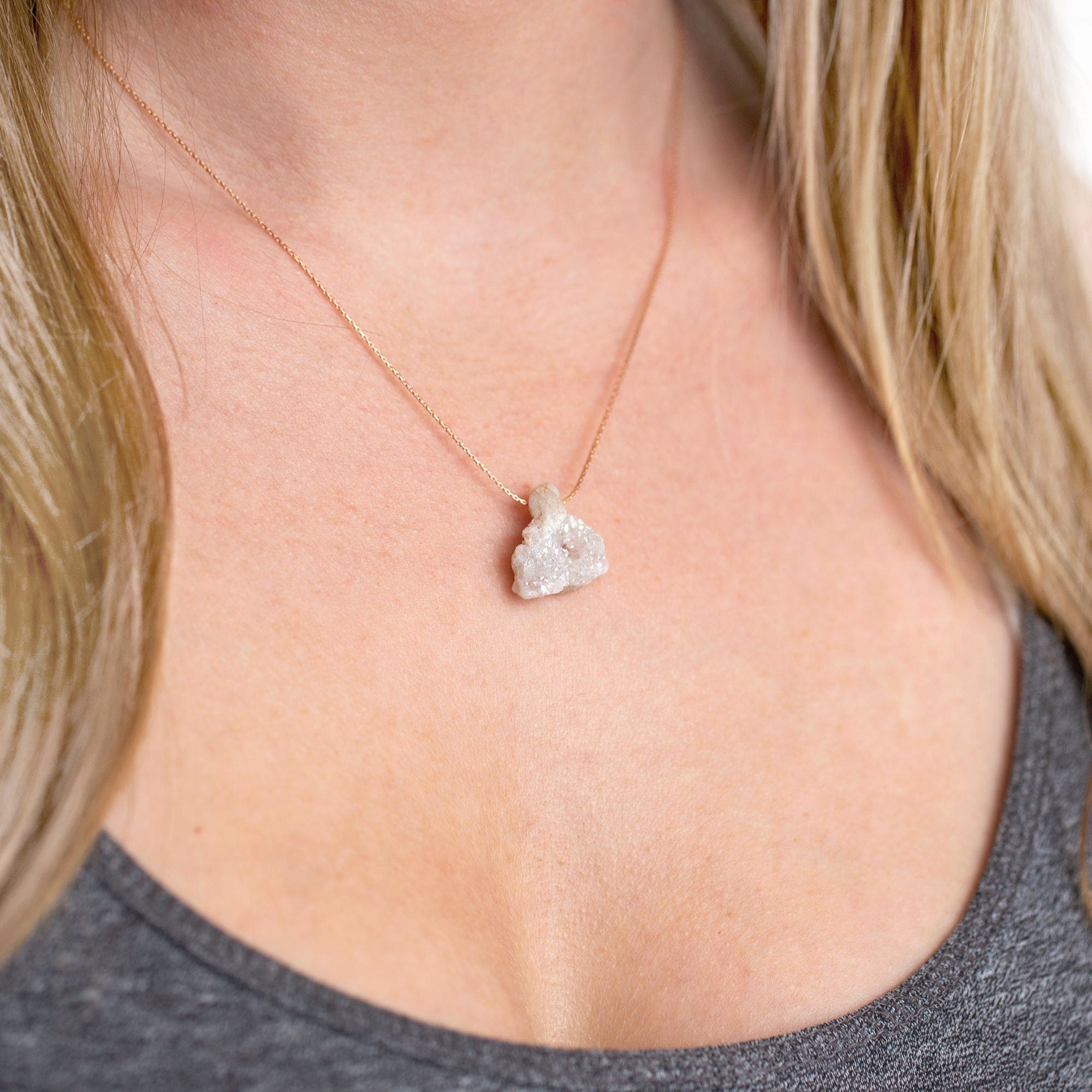 Freshwater Pearl Necklace, Bridesmaid Gift, Keshi Pearl Necklace, Pearl Wedding Gift, Pearl Pendant Necklace, June Birthstone
