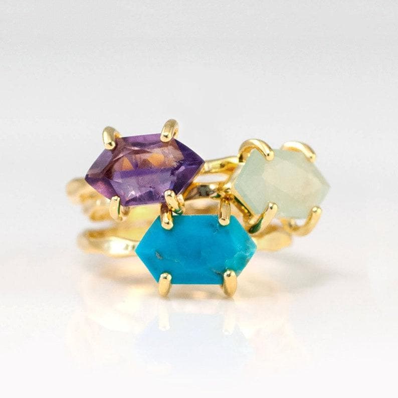 Gemstone Ring, Simple Solitaire Ring, Birthstone Ring, Stackable Birthstone Ring, Marquise Ring, Prong Set Ring, Dainty Ring, RG-MQ